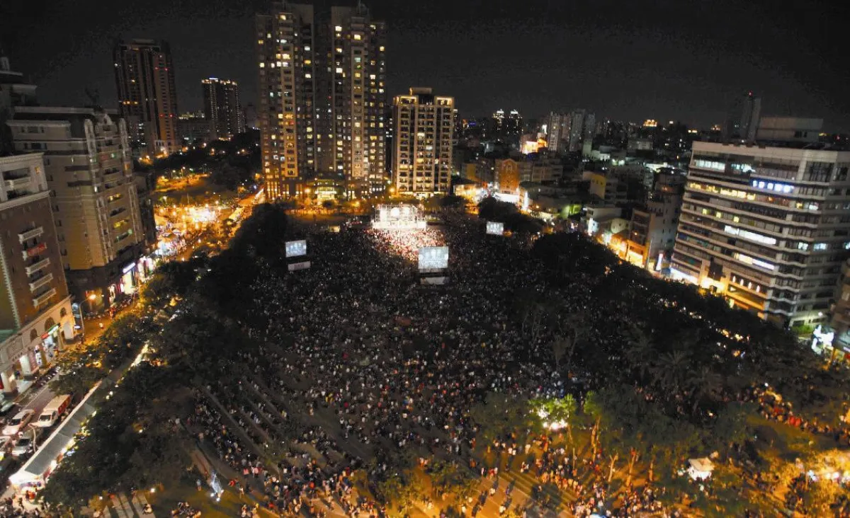 台中爵士音樂節 吸引百萬觀眾
