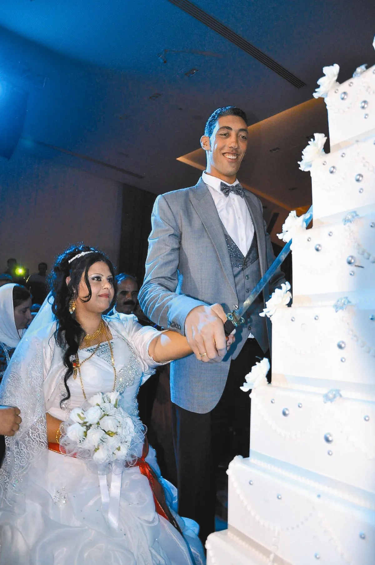 世界第一高人結婚