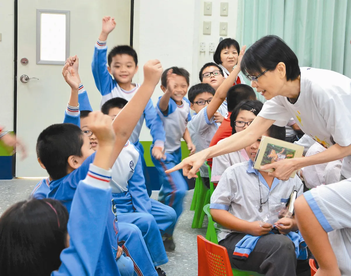 周美青 偏鄉小學說故事