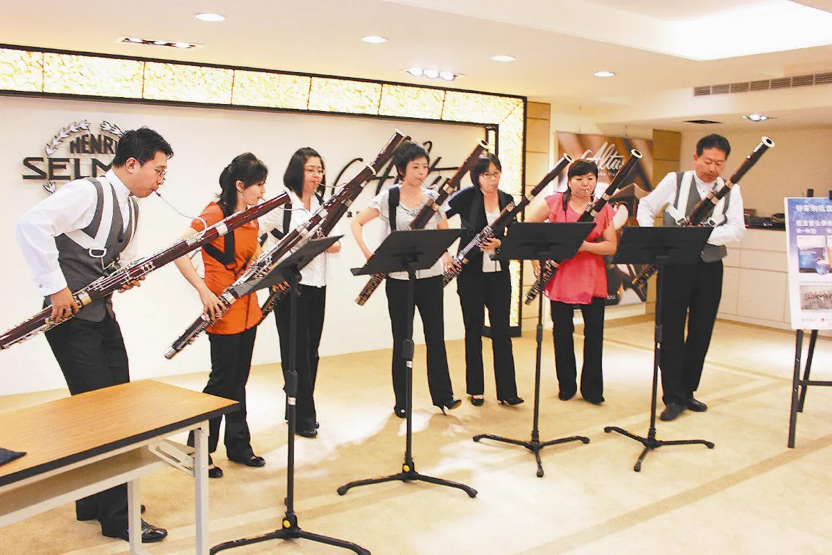 徐團首創低音管有聲教材