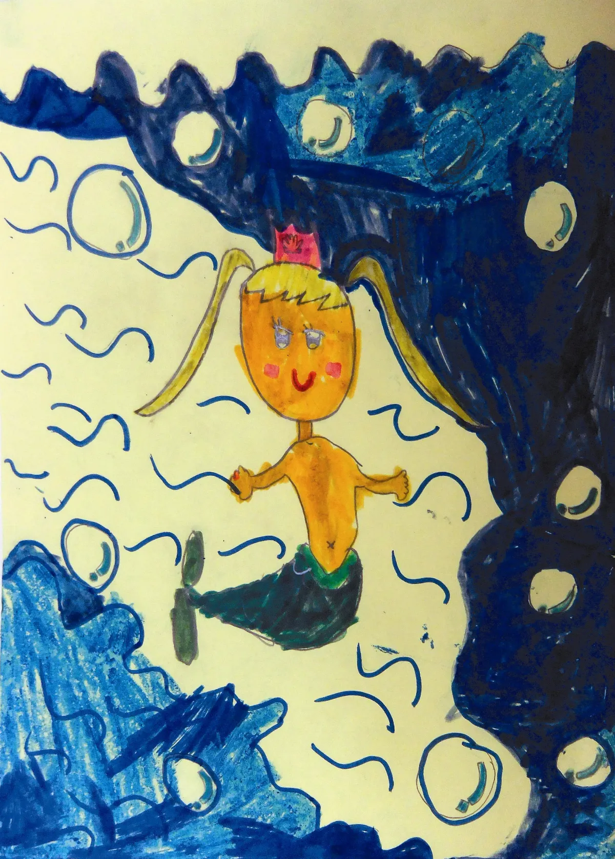 美人魚許長馨台北市靜心國小一年義班