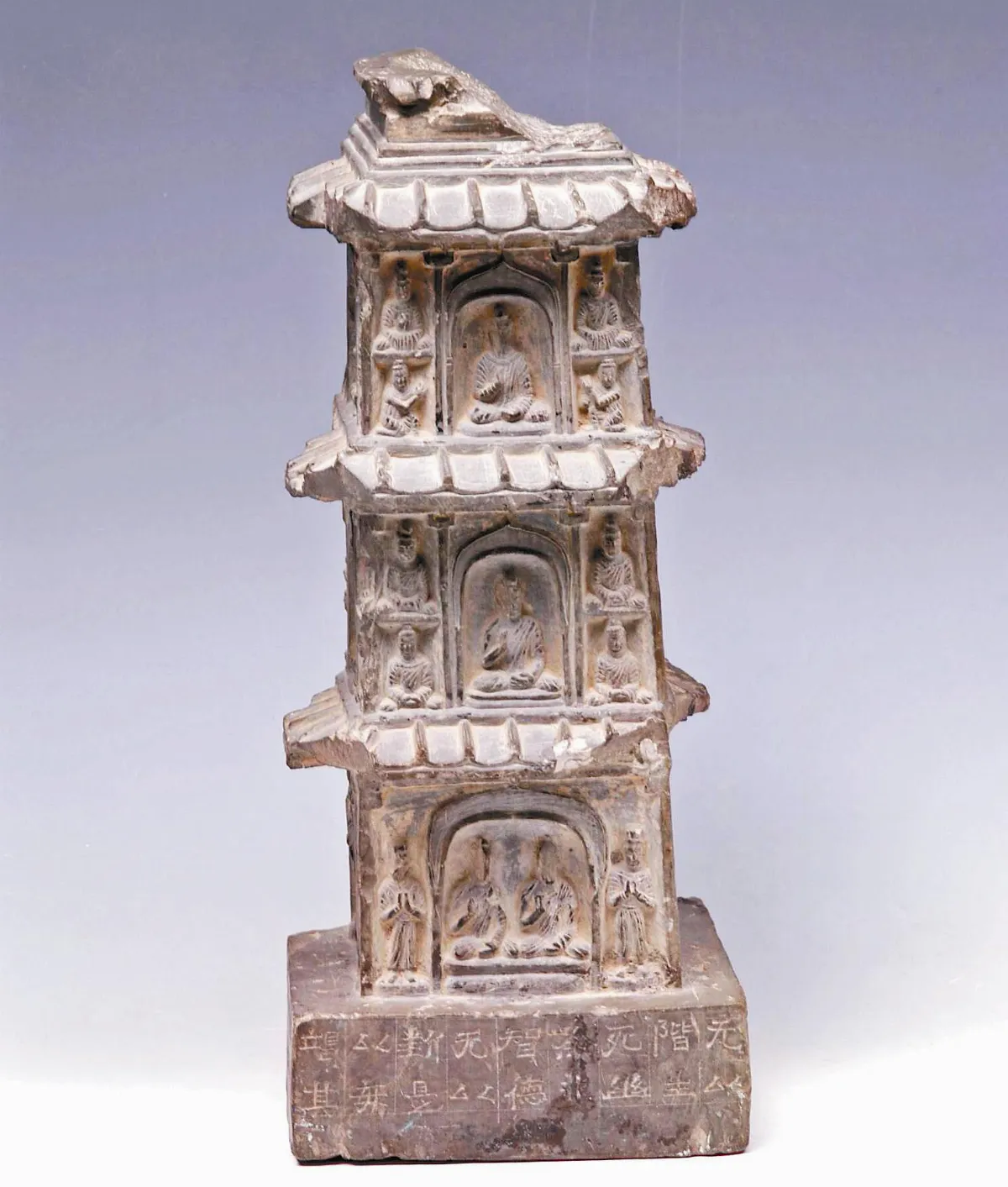 曹天護造像石塔