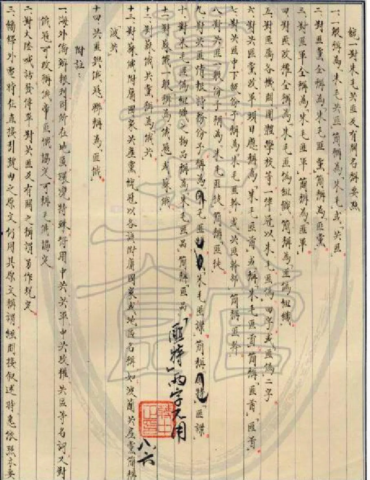 匪諜一詞怎麼來老蔣公文定調
