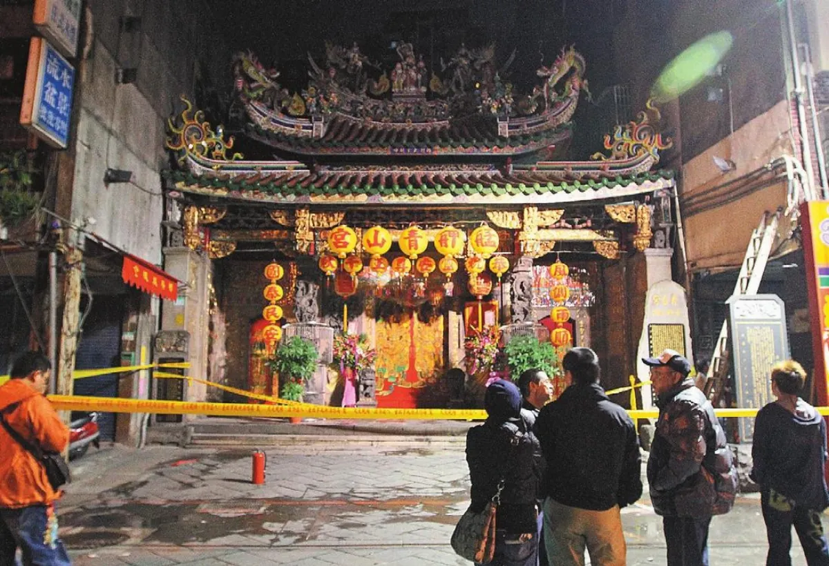 艋舺青山宮遭祝融 主神無恙