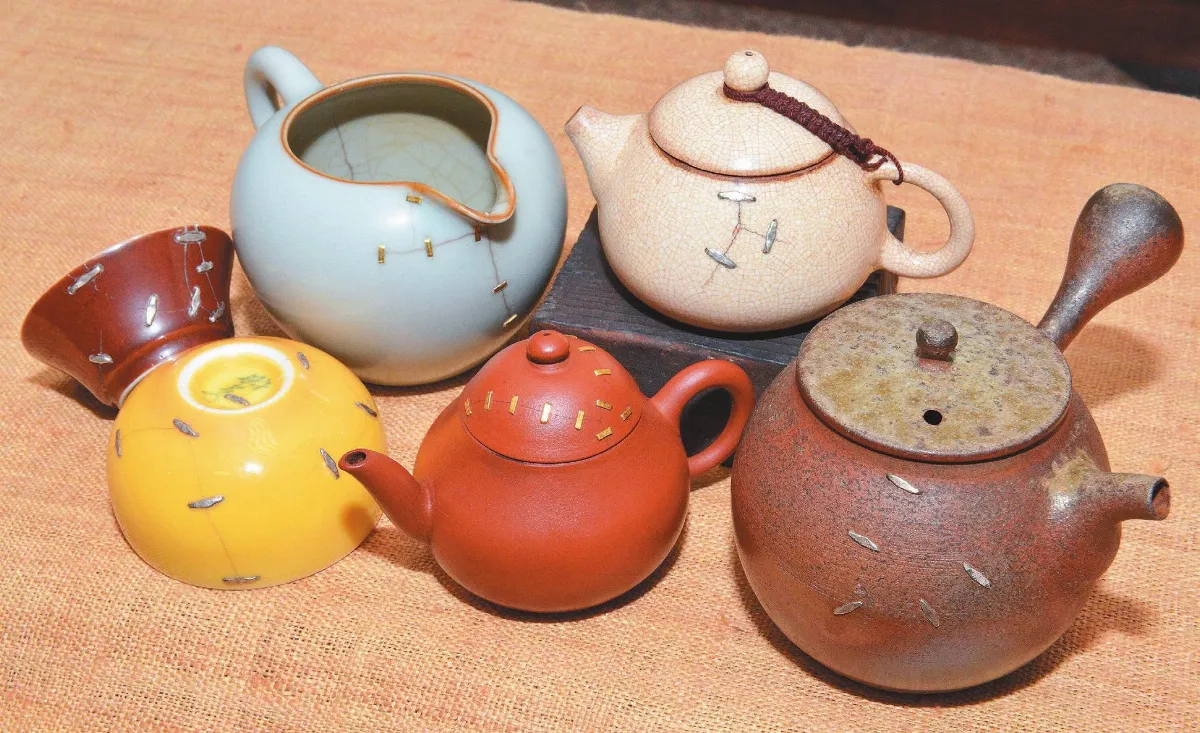 鋦補茶器 更見藝境