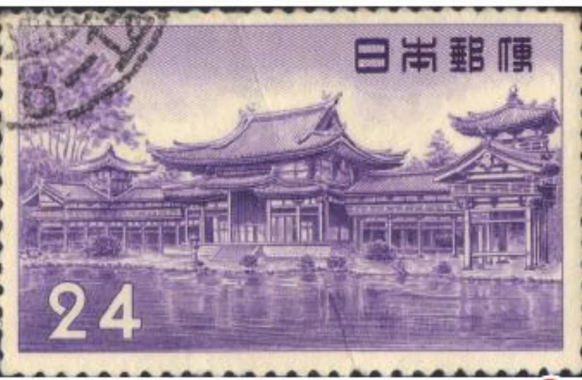 【看郵票認識世界遺蹟】　平等院、延歷寺、醍醐寺