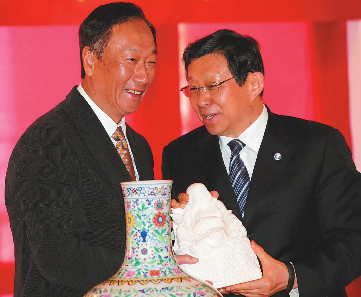 最後一站陳德銘訪鴻海