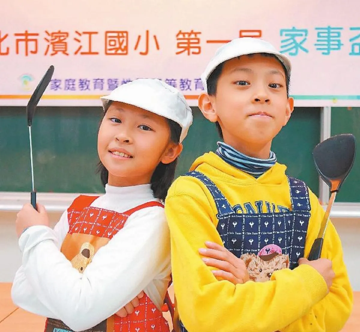 濱江學童比煎蛋 方知媽咪辛苦
