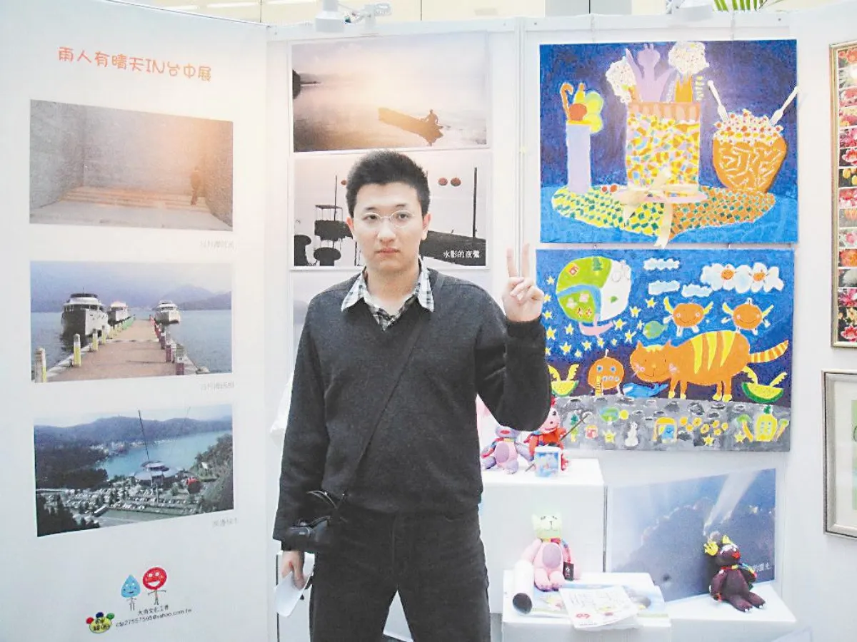 自閉兒展藝術天分