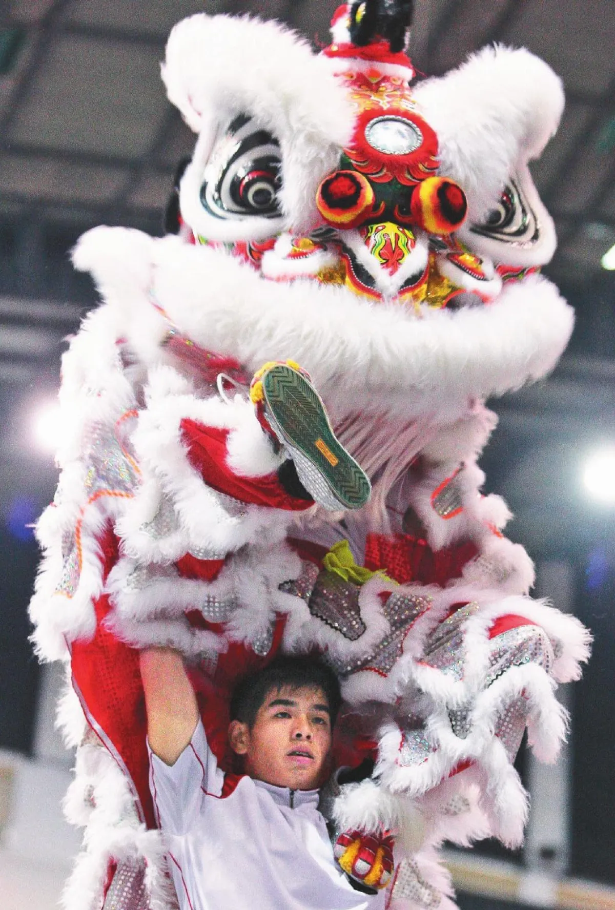 雙城戲獅甲擺陣台北小巨蛋
