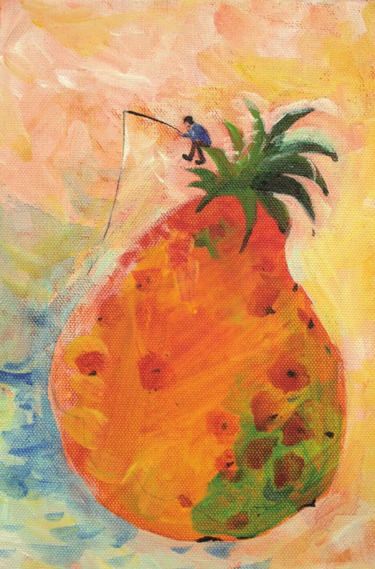 浮世畫框 落花