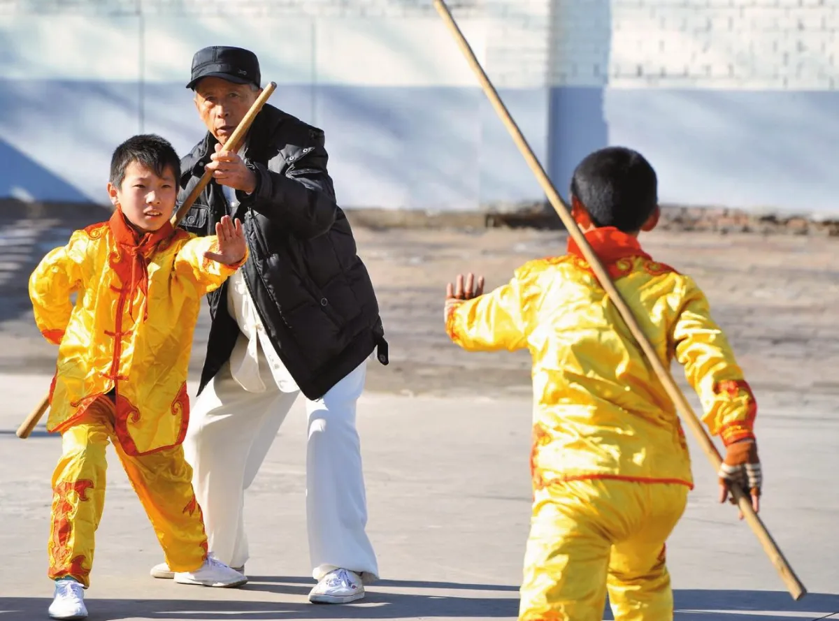 【圖片故事】 校園習武強身