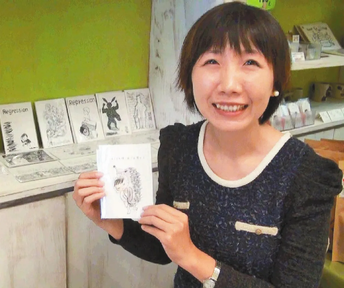 看刺蝟男孩插畫 療癒脆弱心靈