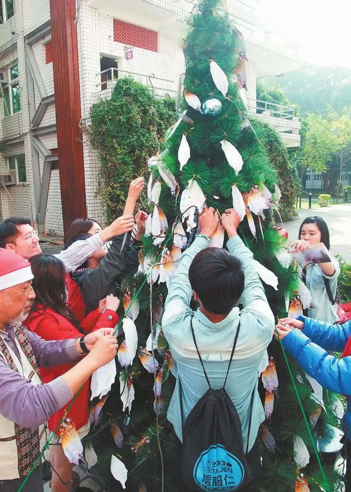 耶誕願望為台灣祈福