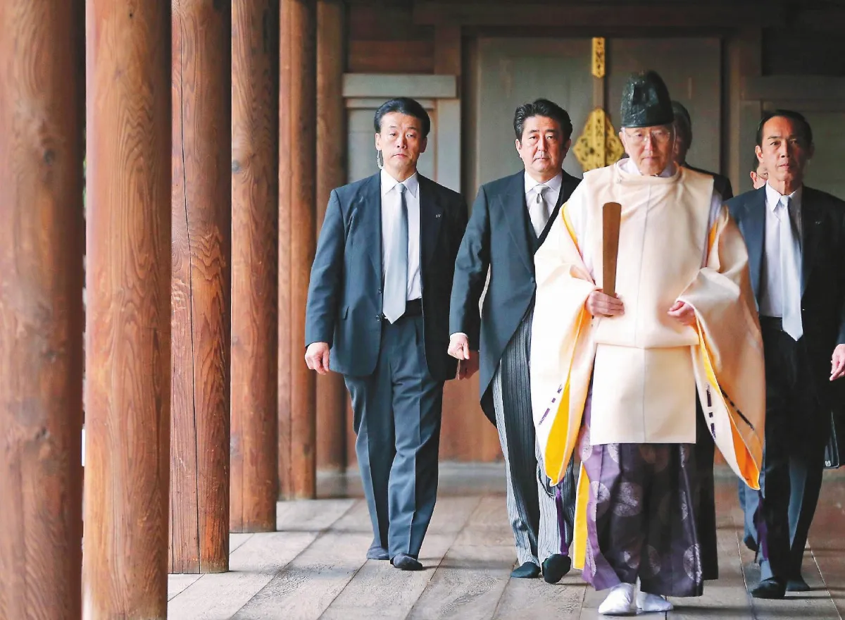 安倍　首次　參拜靖國神社震驚美中韓