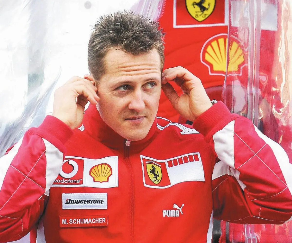 車神賽死神舒馬克加油