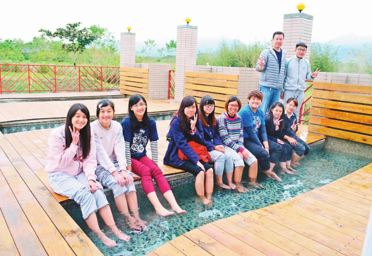 全國唯一耕莘設溫泉生態區