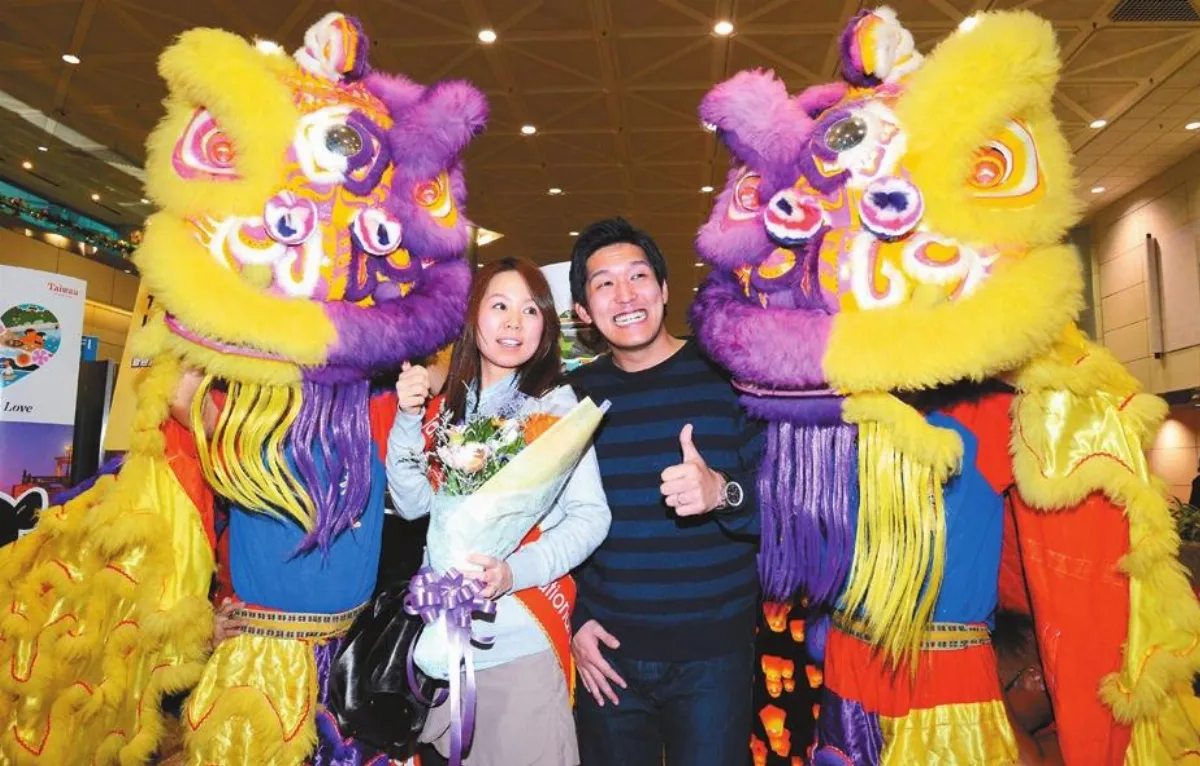 第800萬外國旅客　日蜜月夫婦
