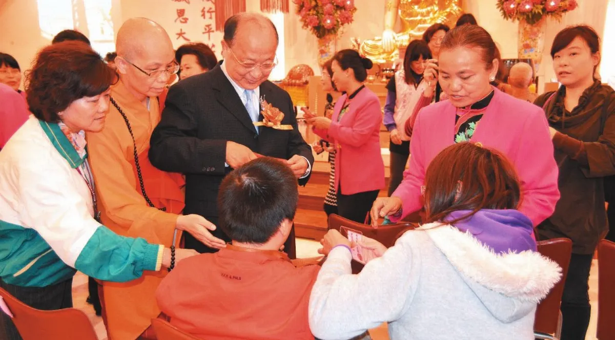 惠中寺寒冬送暖 670福田戶祈福