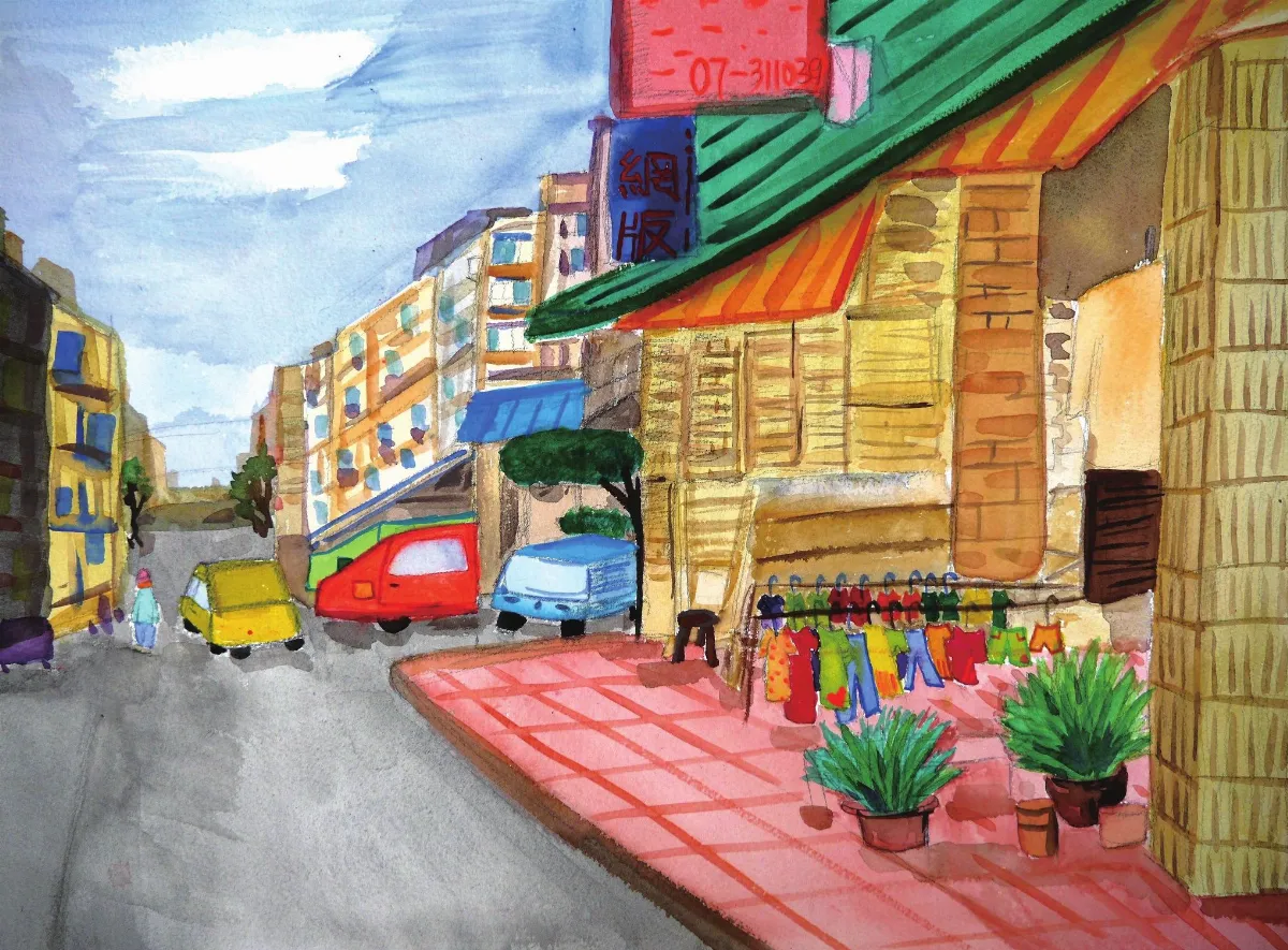 青春藝林街景