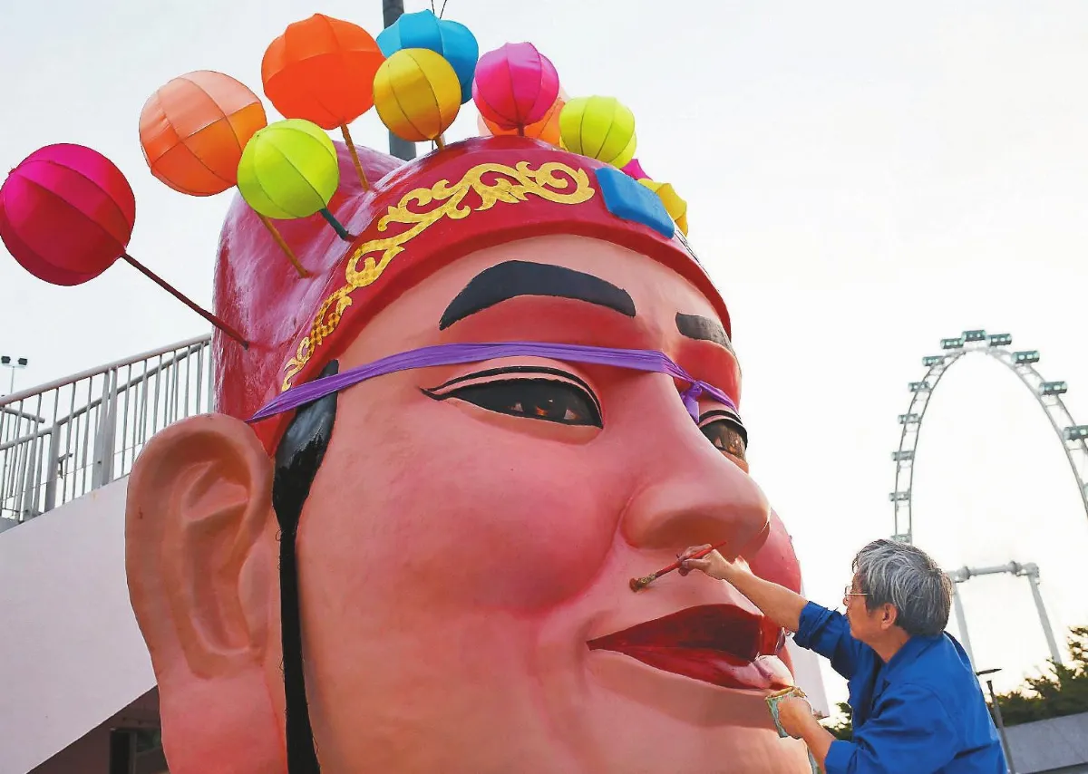 財神畫鬍鬚迎馬年