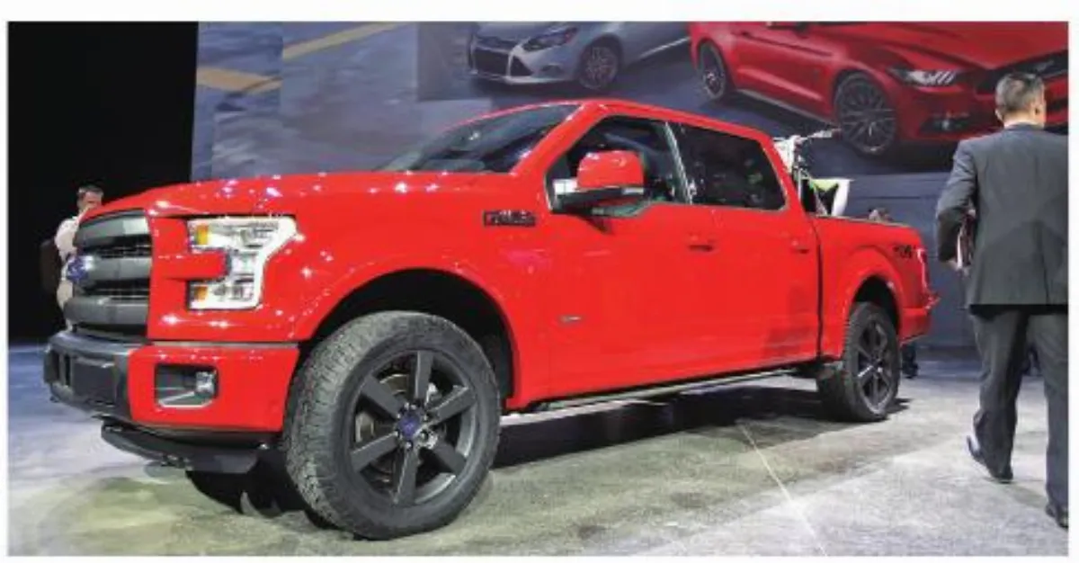 底特律車展焦點 福特貨卡全鋁製省油輕而強
