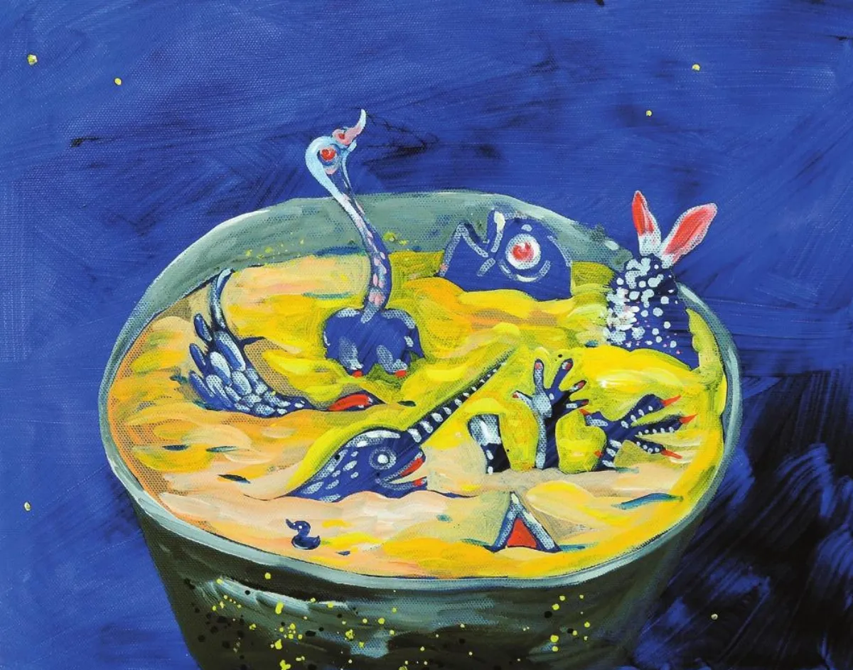 浮世畫框 油鍋