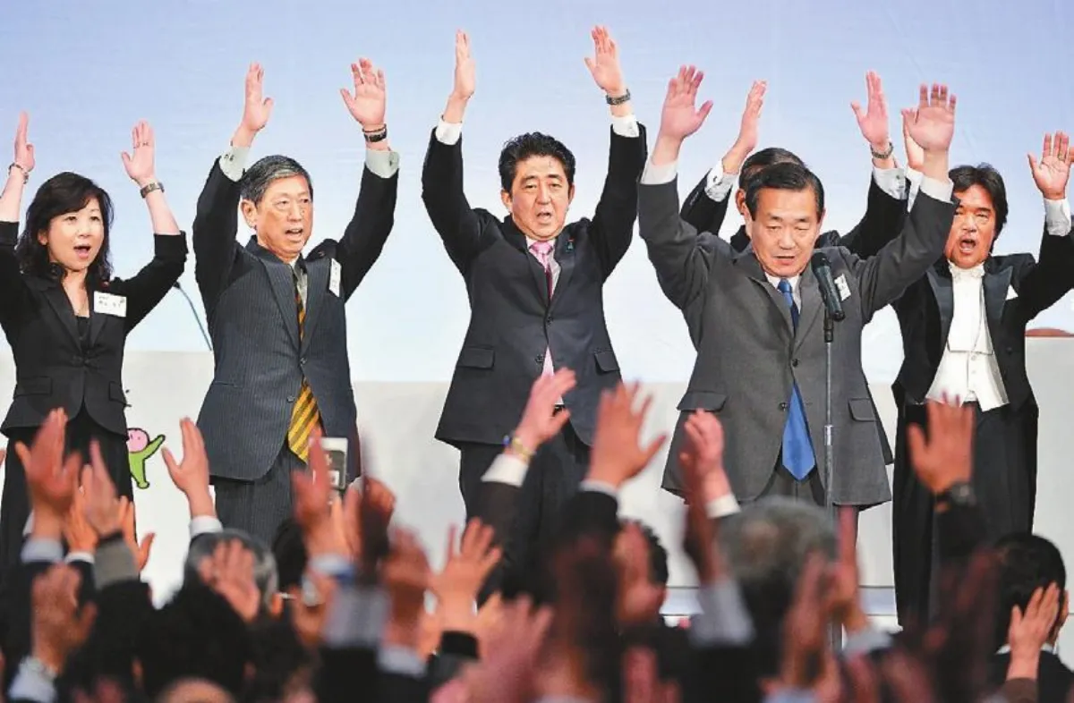 日自民黨大會 決議推動修憲