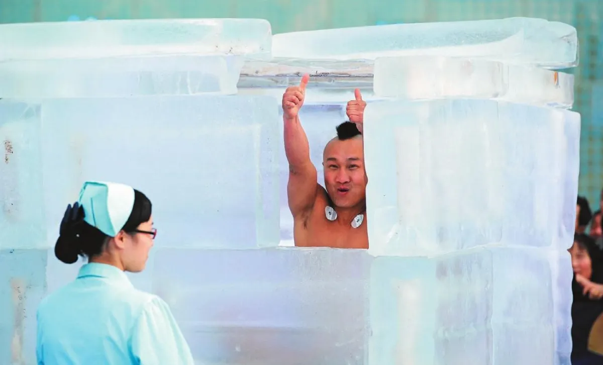 耐寒奇人 冰屋較量