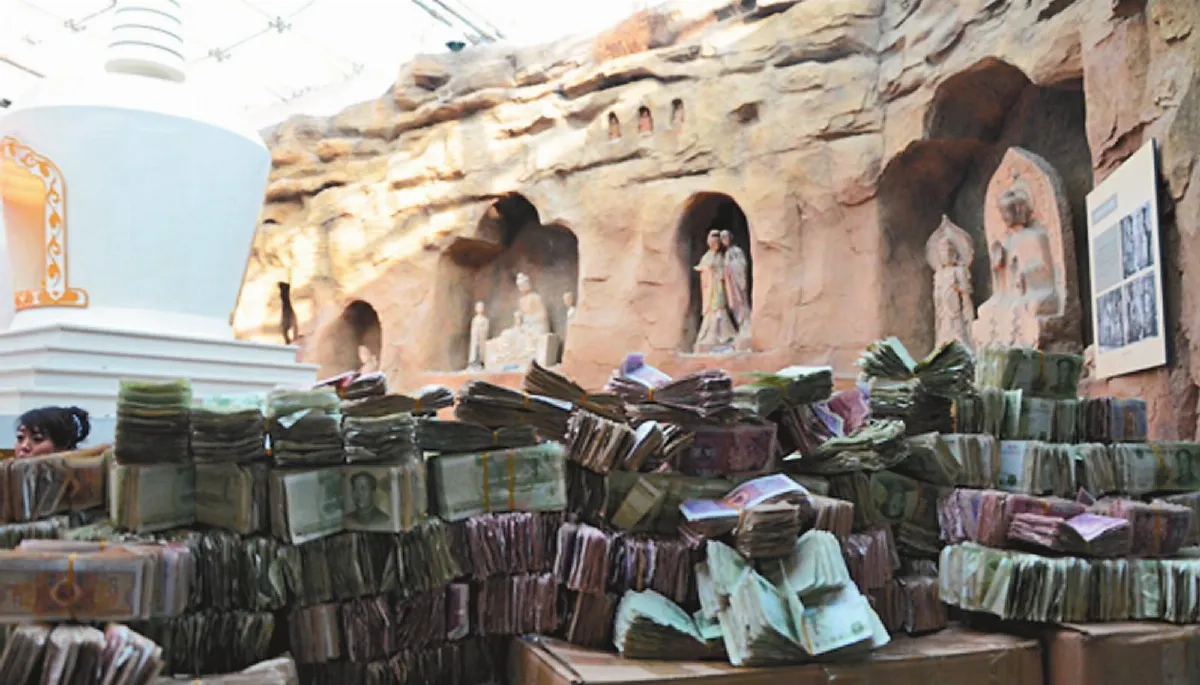 小額捐款修護北石窟寺