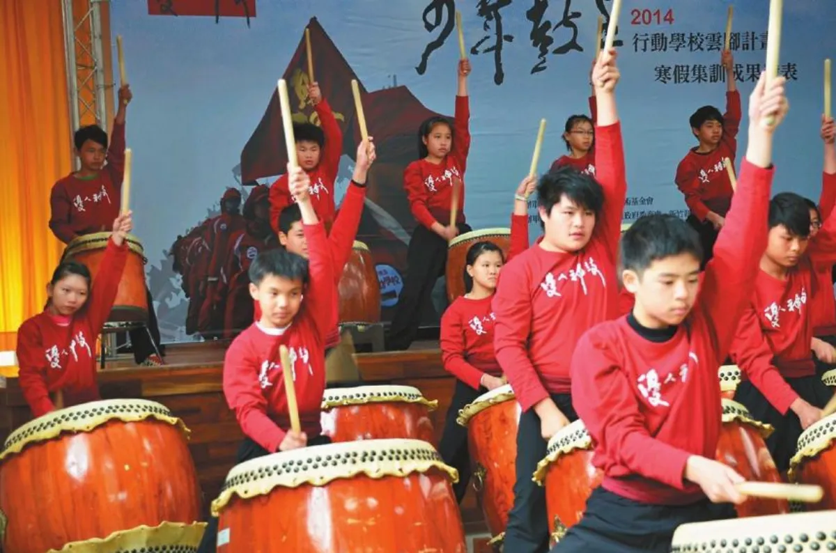 優人神鼓行動學校 擊鼓練心