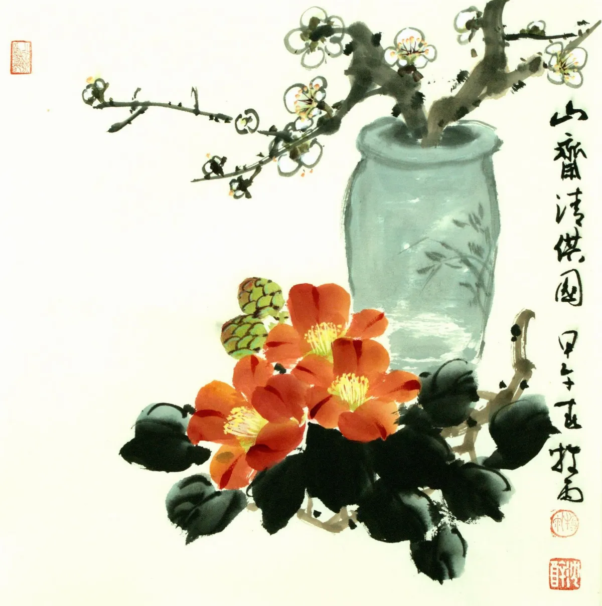 【遊藝筆記】 歲朝清供