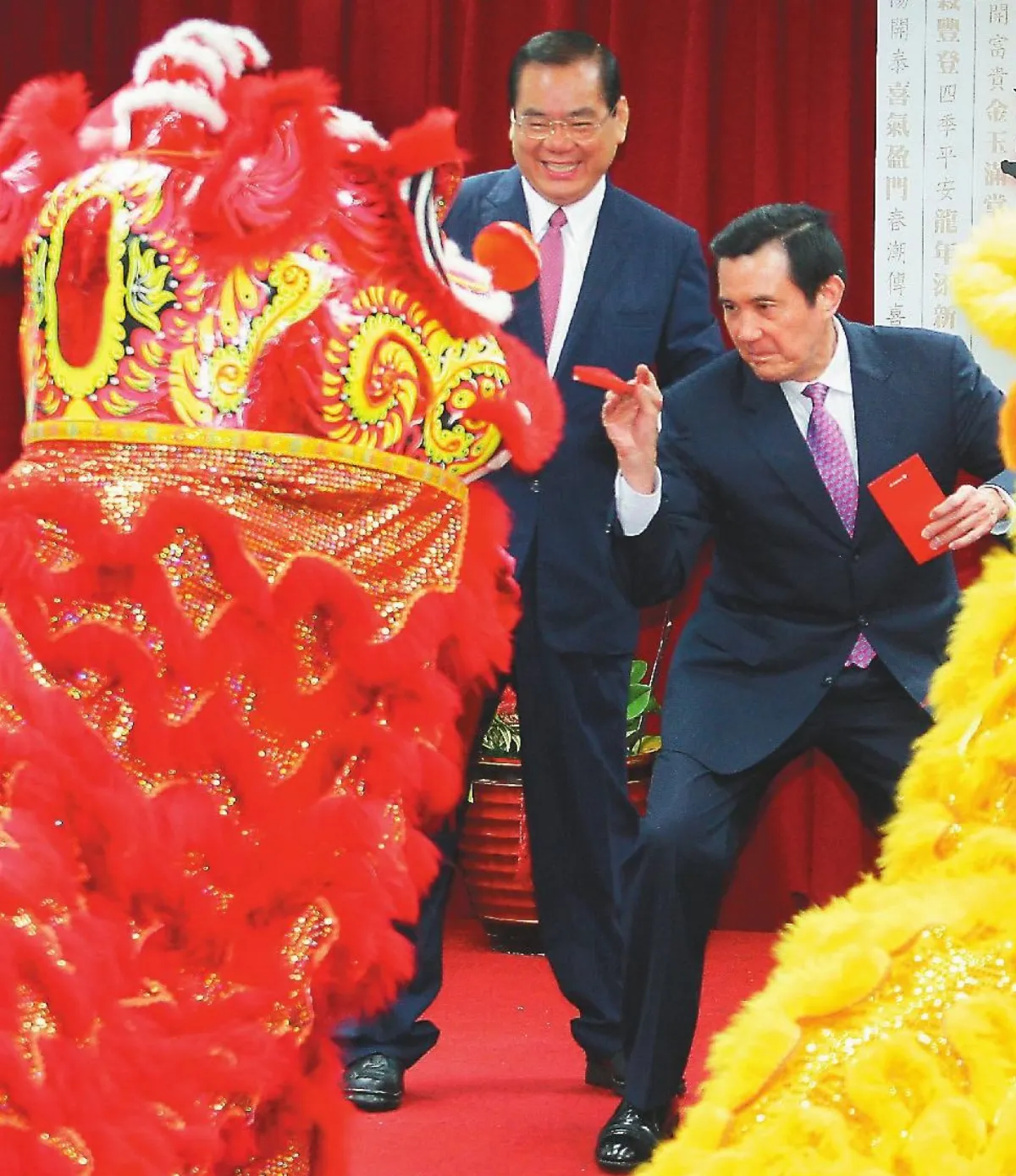 府院團拜 總統：全力拚經濟