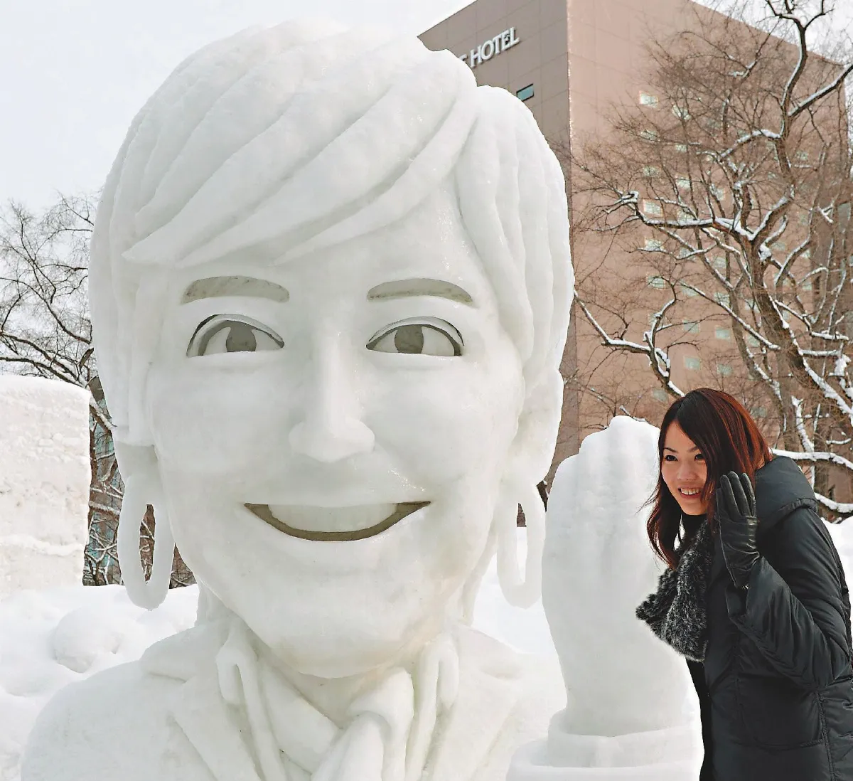札幌雪祭登場陽岱鋼登導覽冊