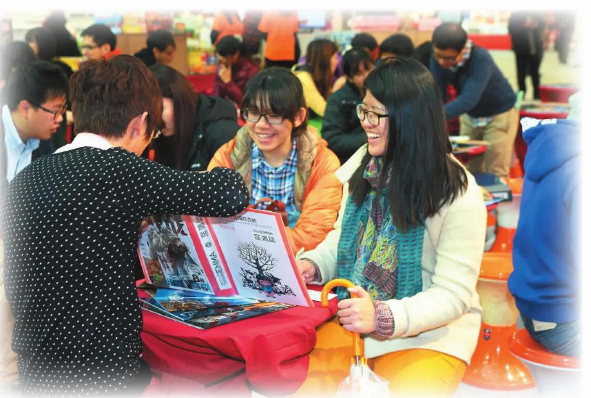 台北國際書展開幕書人不輸陣