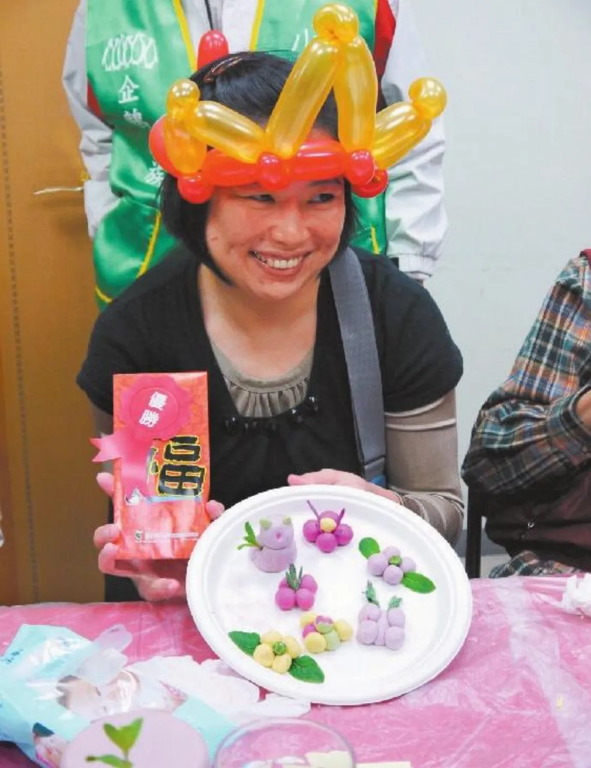 營養師指導 小腦病友吃湯圓不噎著