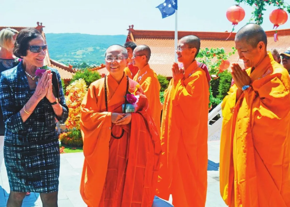 8宗教代表齊聚南天寺 祝禱和平