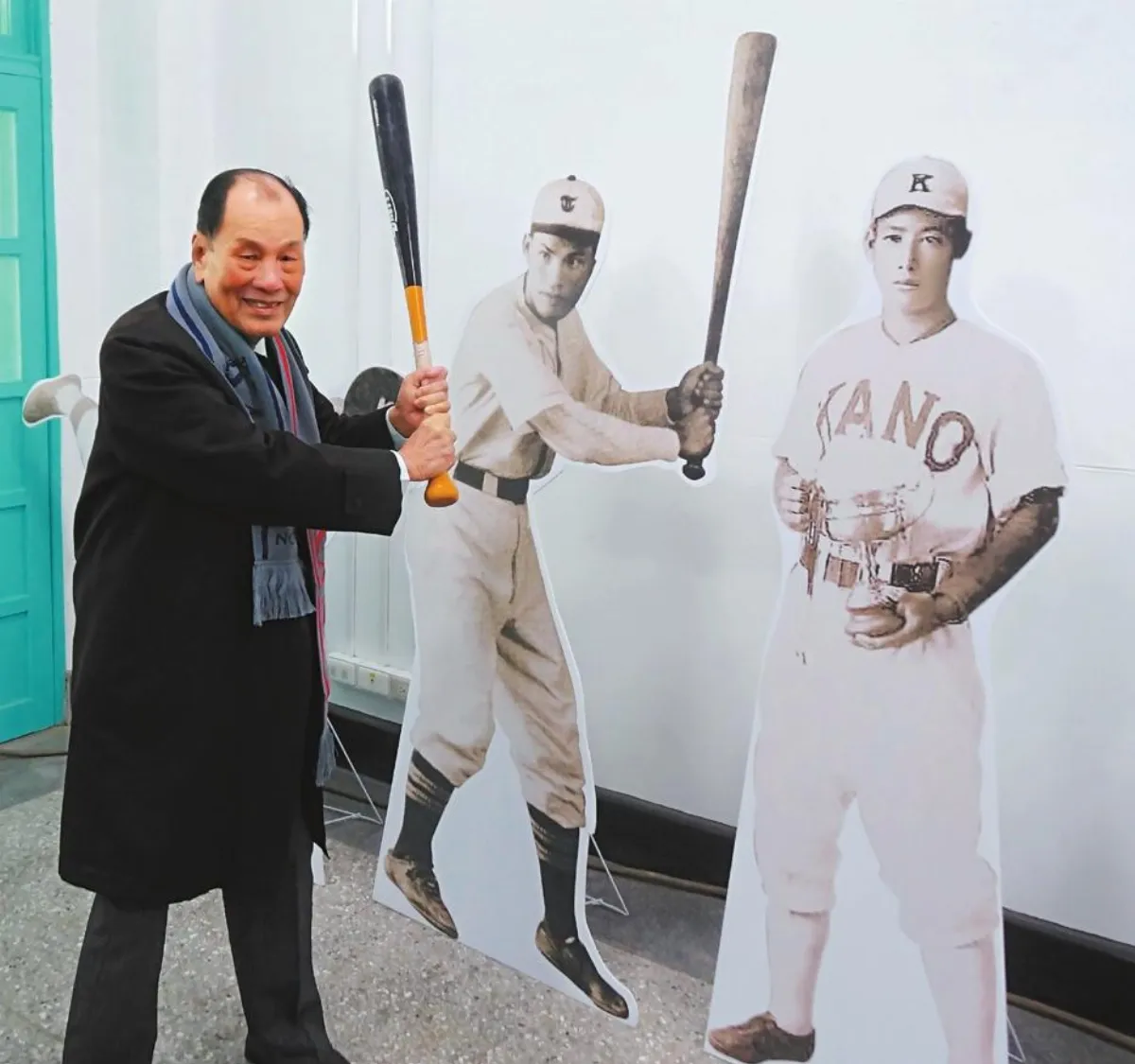 棒球精神主題展92歲老球員現身