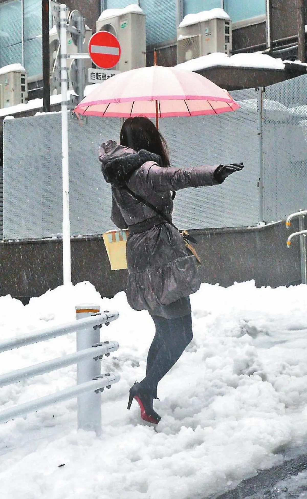 東京再下雪 雪量半世紀最多