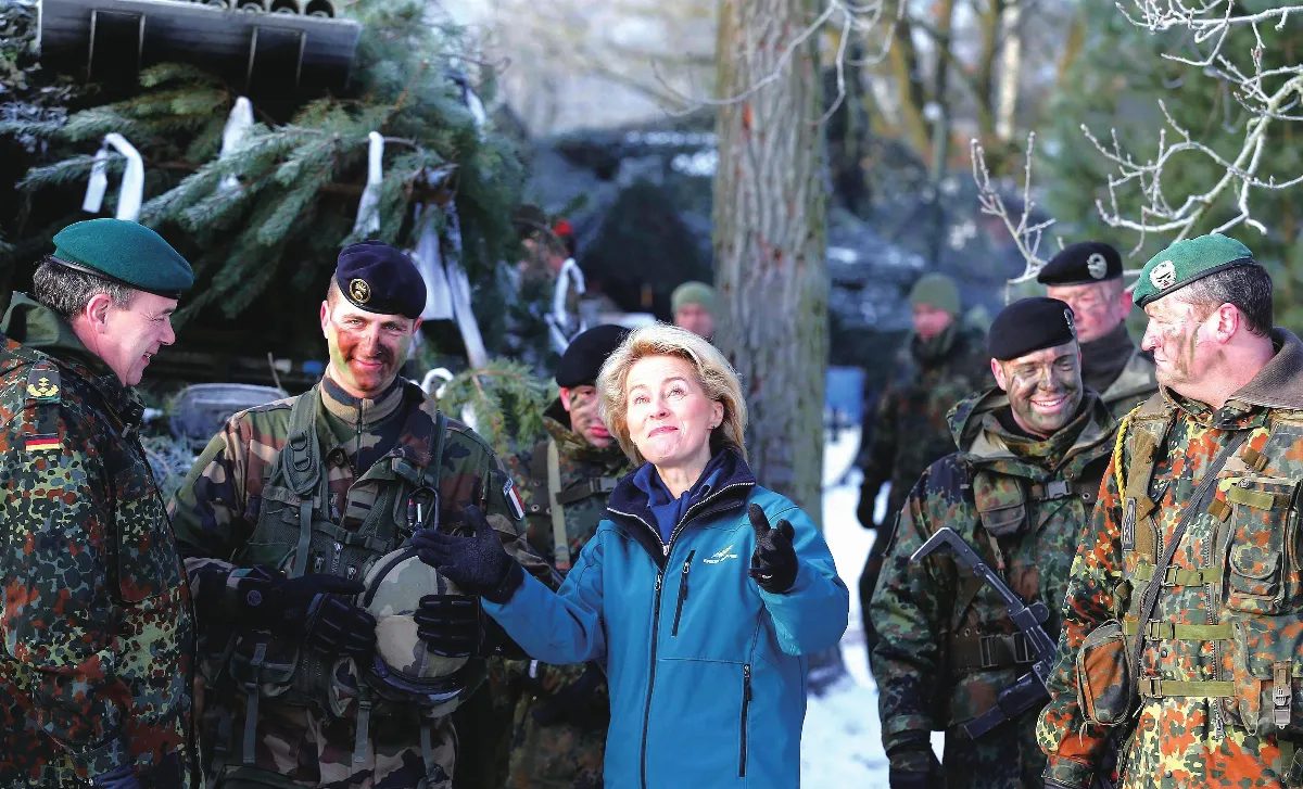 女性國防部長 改變武將觀點 歐洲四個她　打破老男孩關係網