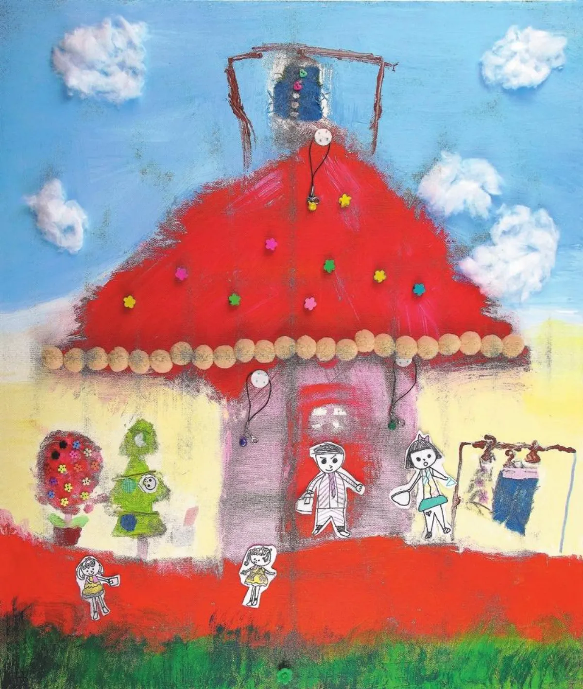 快樂塗鴉簿 歡樂家庭屋