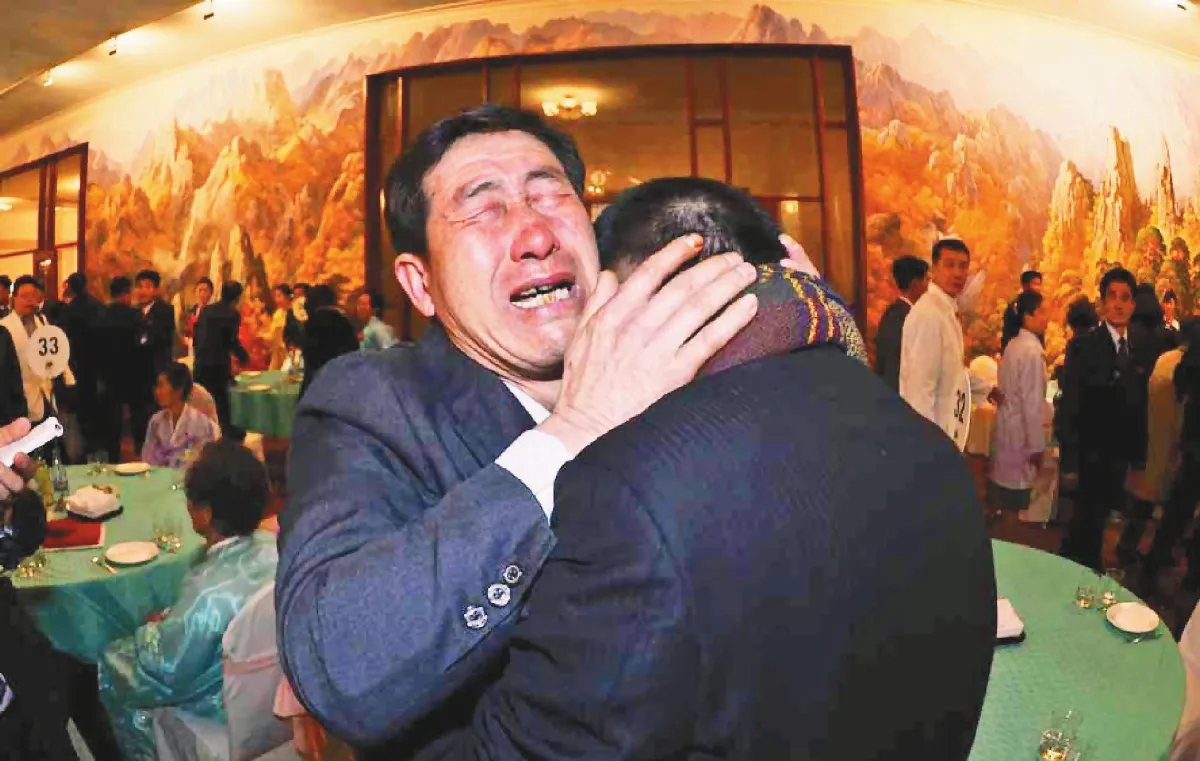 兩韓親人團聚見面可能是訣別