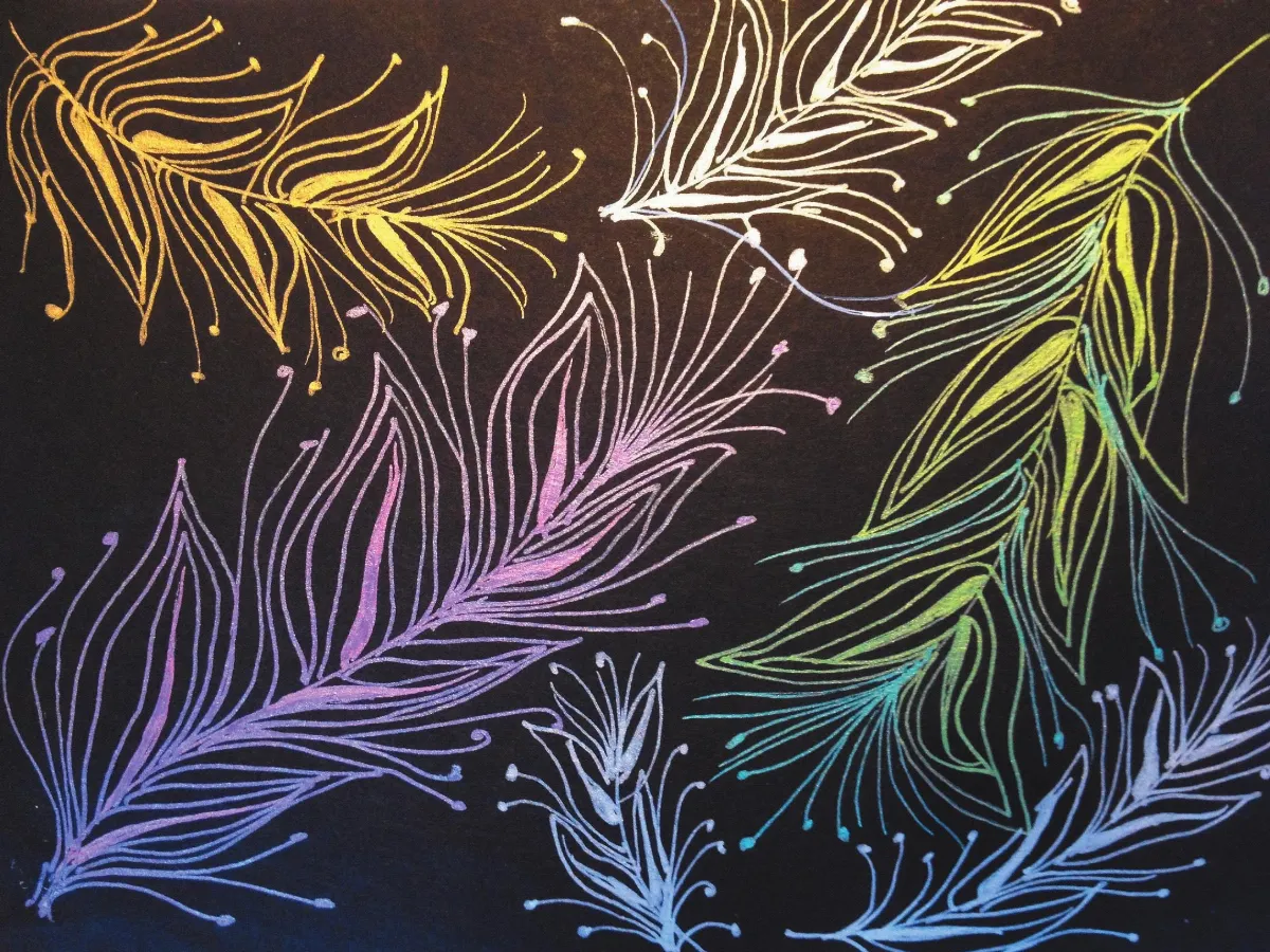 文創生活學 禪繞畫畫開心中的糾結