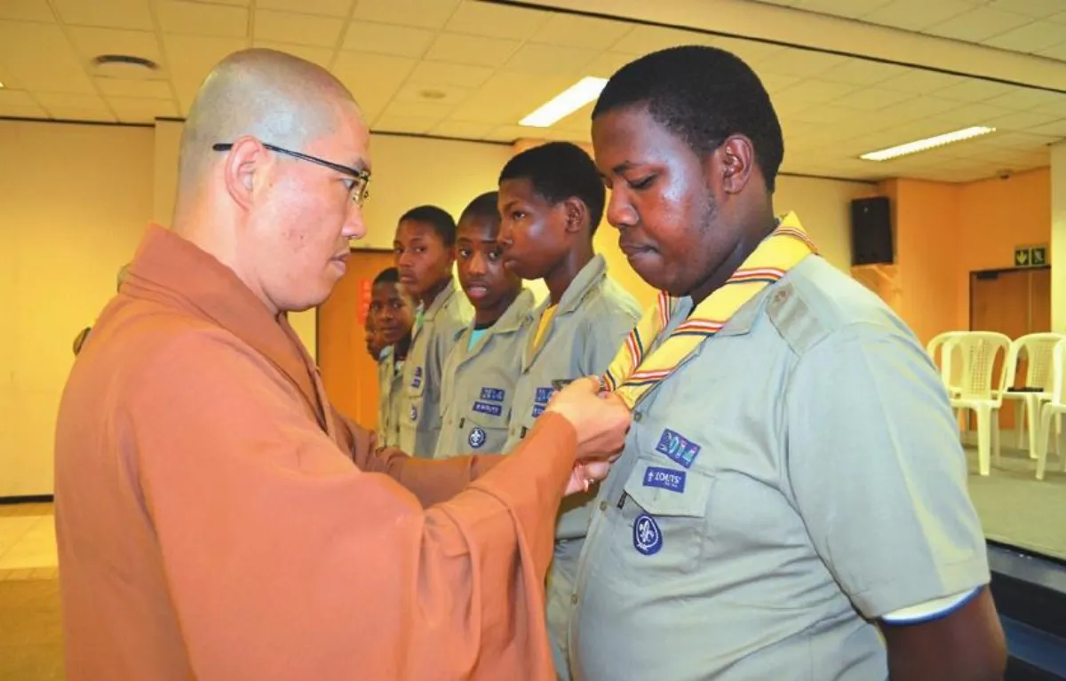 南非第一?南華佛光童軍成立