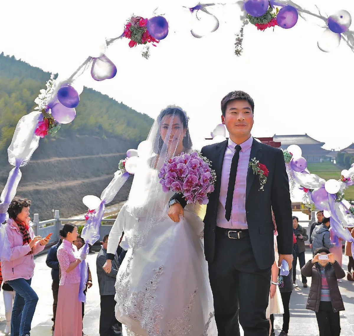 祖庭喜洋洋 首場佛化婚禮