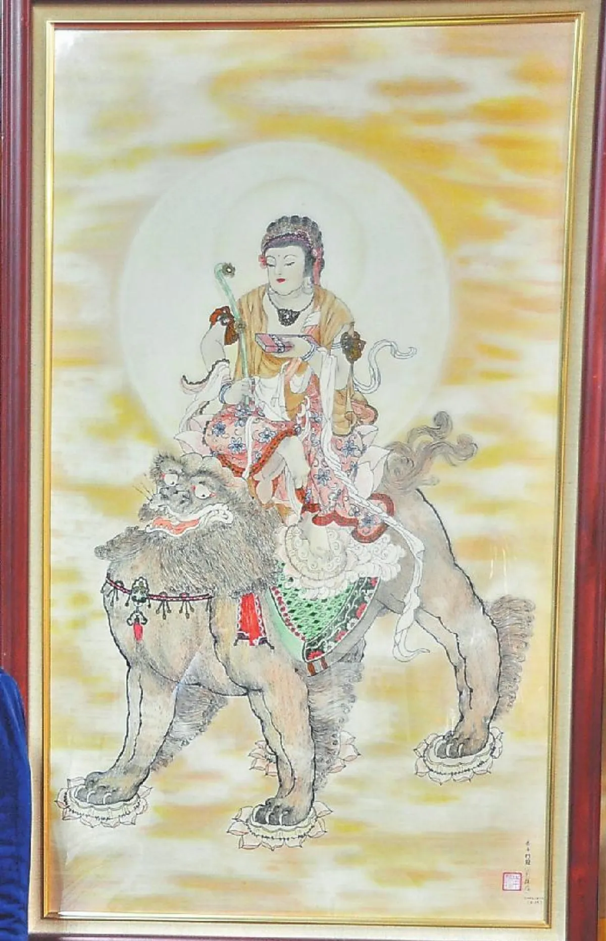 歌后賣麵繪觀音 學佛不畏苦