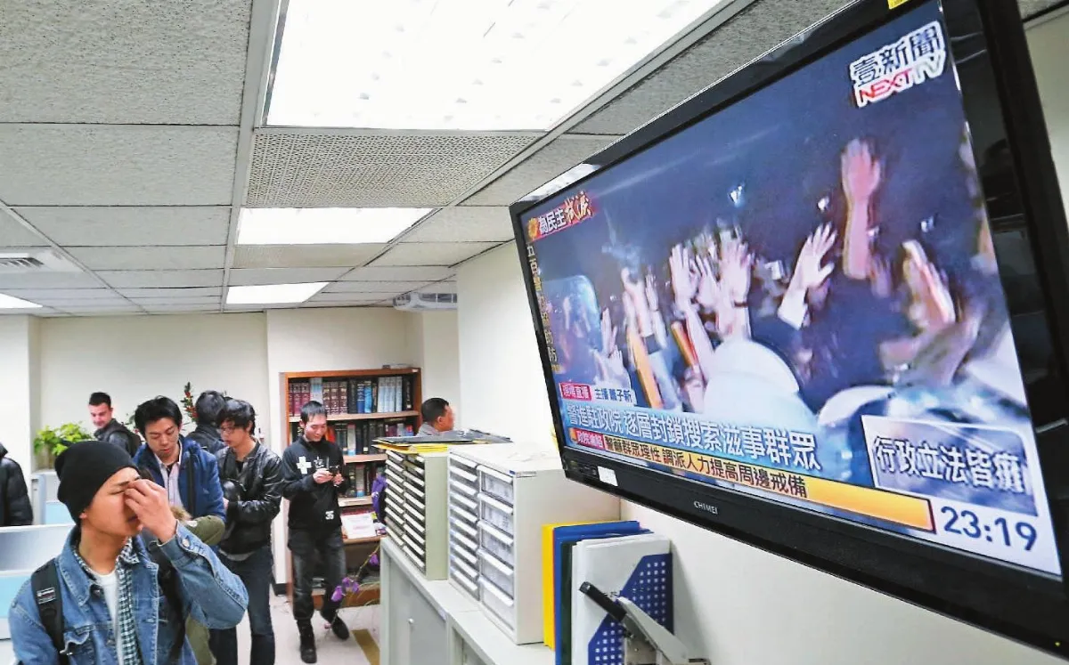 現場學生 沒人希望流血衝突