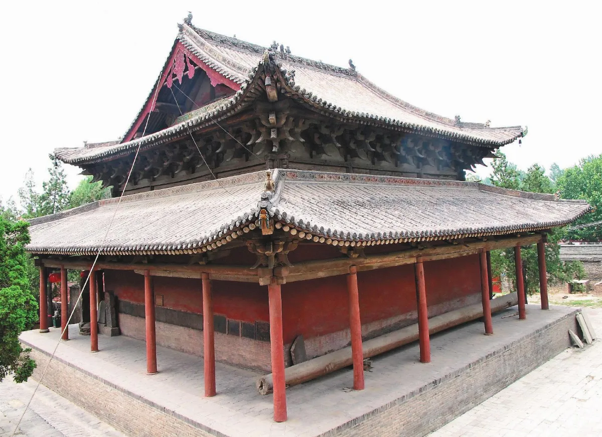 古剎巡禮 山西廣勝寺飛虹塔 鑲七彩琉璃