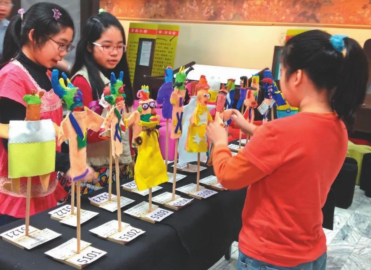 美術實驗小學 民族藝術展學童特色導覽