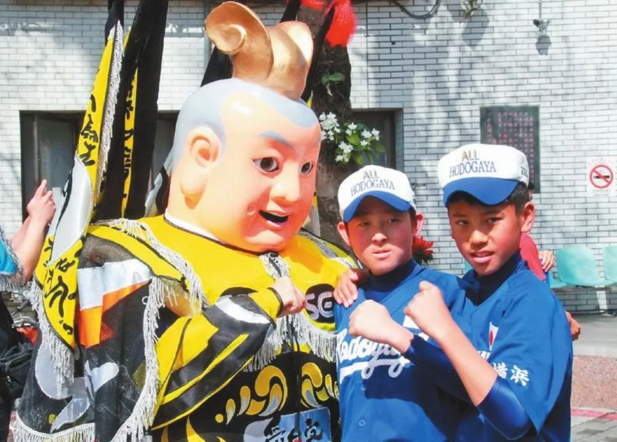 中日少棒交流賽三太子迎賓